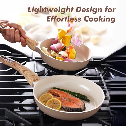 9.5inch Ceramic Nonstick Frying Pan Paella Pan