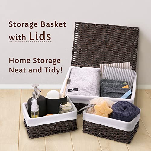 WeeNest Baskets for Organizing (3 Count)