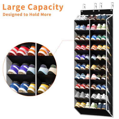 20 30 Pairs Over the Door Shoe Organizer