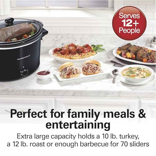Stay or Go Extra Large 10 Quart Portable Slow Cooker