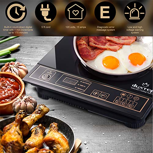 1800W Portable Induction Cooktop Countertop Burner