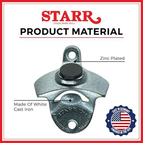 Original Plain Wall Mounted Bottle Opener