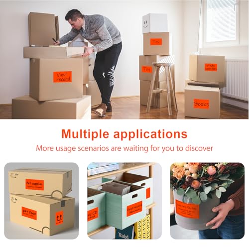 3 X 5 Inch Printable Waterproof Rectangle Color Coding Labels