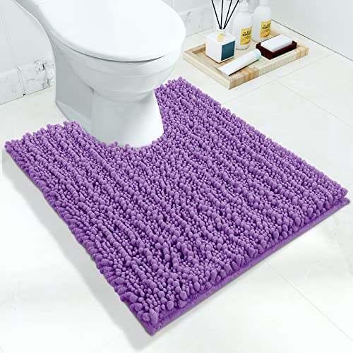 Toilet Rug U Shaped Washable 24x20 Inch