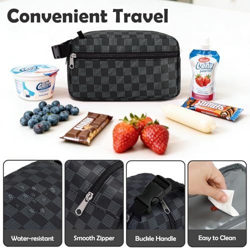 Freezable Snack Bag with Removable Ice Packs
