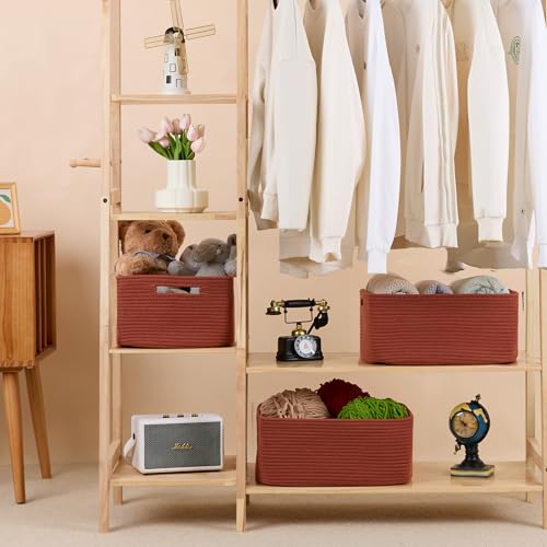 Large Storage Baskets for Organizing (4 Count)