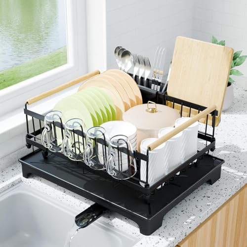 Dish Drying Rack with Auto