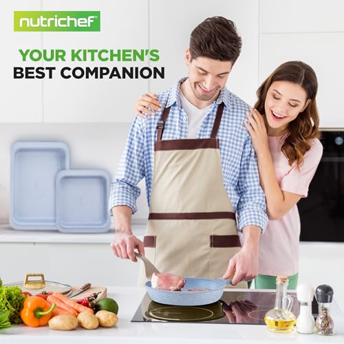 22 Pc Ceramic Cookware Set