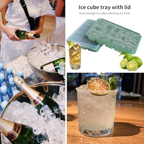 Silicone Ice Cube Trays (3 Count)
