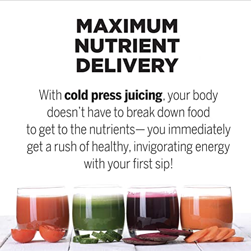 Juicer Premium Vegetable and Fruit Juice Extractor and Nutrition System Makes Nut Milks Baby Food and Sorbets