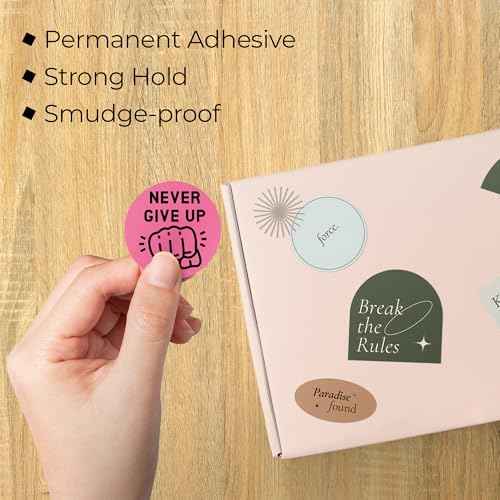 Bright Pink Thermal Labels (735 Count)