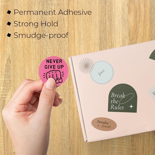 Bright Pink Thermal Labels (300 Count)