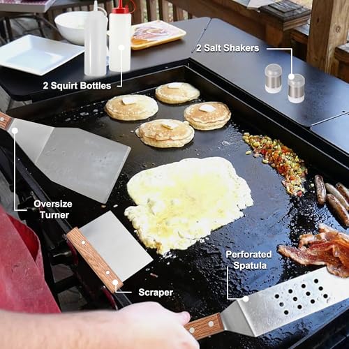 132PC Professional Griddle Accessories Kit