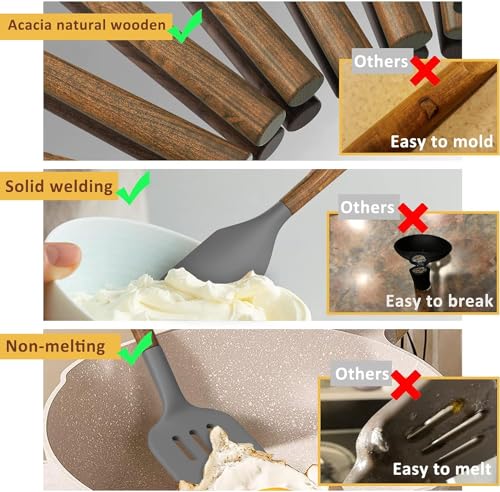 Silicone Cooking Utensil Set (8 Count)