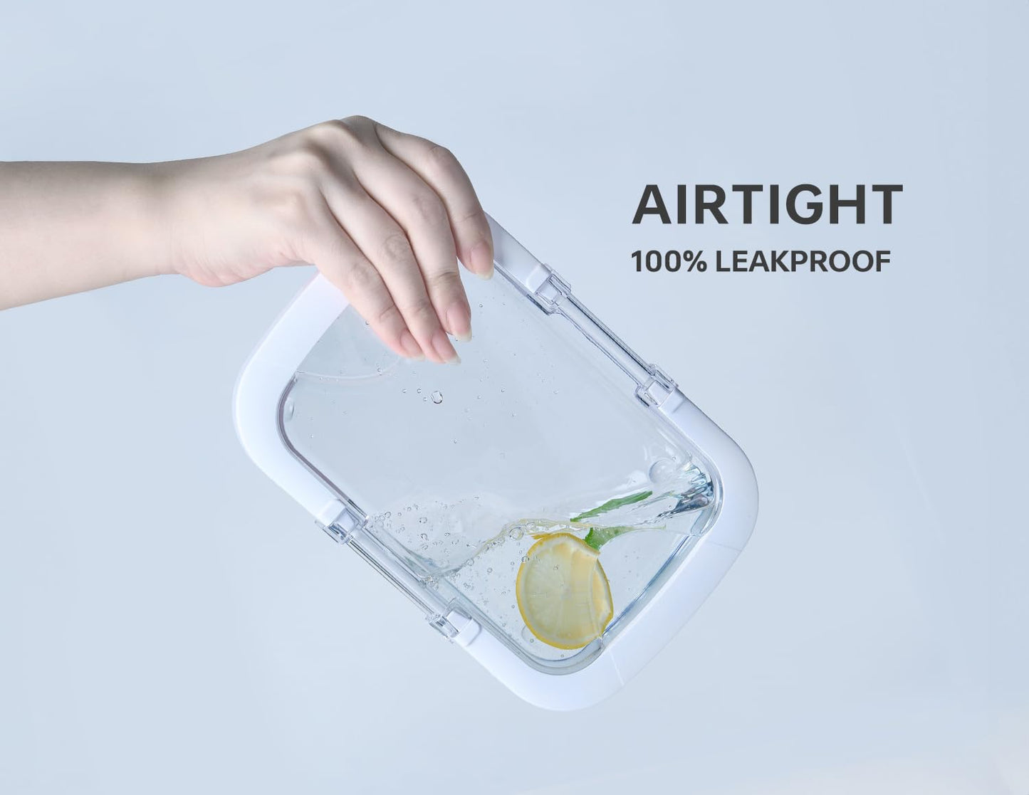 Duo Loc Deli Meat Containers for Fridge with Airtight Lids (3 Count)