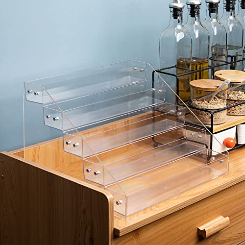 Tiered Spice Rack Acrylic