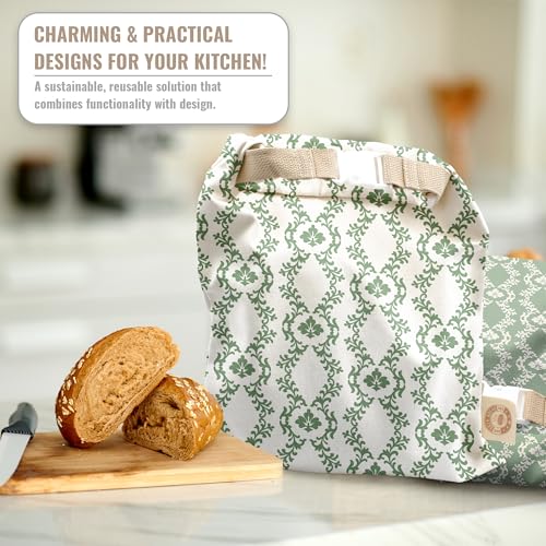Reusable Bread Bag Set for Home Bakers (2 Count)