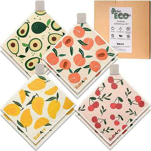 Swedish Dishcloths for Kitchen (8 Count)