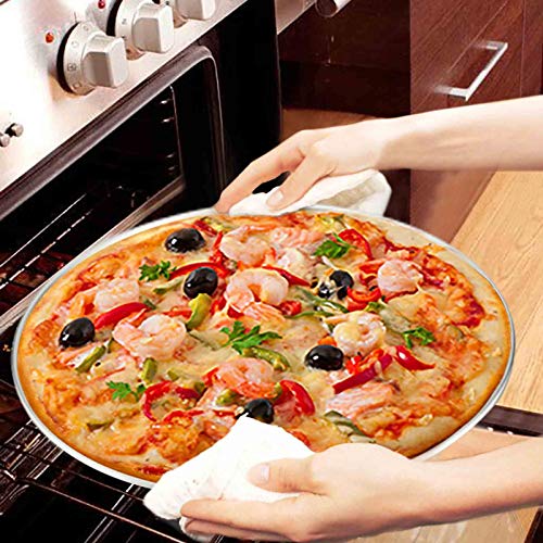 Pizza Pan 12 inch Pizza Pan Stainless Steel Pizza Oven Pan Tray