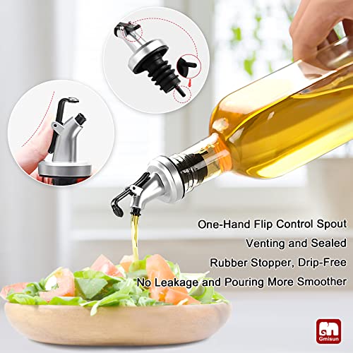 Olive Oil Dispenser And Vinegar Bottle 3 Pack 17oz (3 Count)