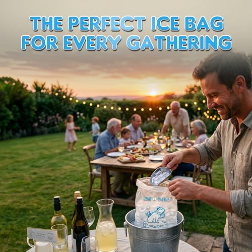 10lb Ice Bags (50 Count)