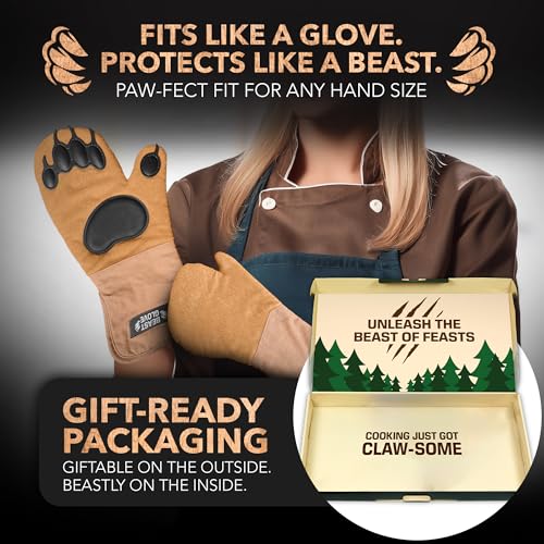 Bear Paw Oven Mitts (2 Count)
