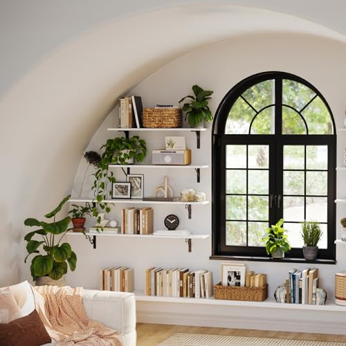 Long Wall Shelves (2 Count)