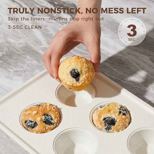 2 Pack Nonstick Ceramic Muffin Pan (2 Count)