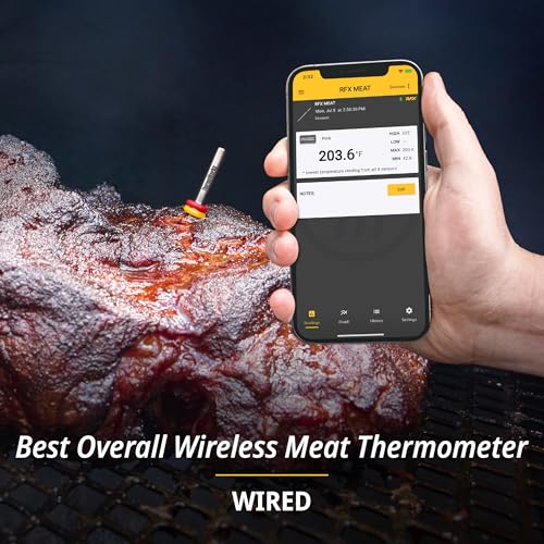 RFX Smart Wireless Meat Thermometer (3 Count)