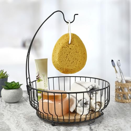 Savannah Fruit Storage Basket with Removable Banana Hook
