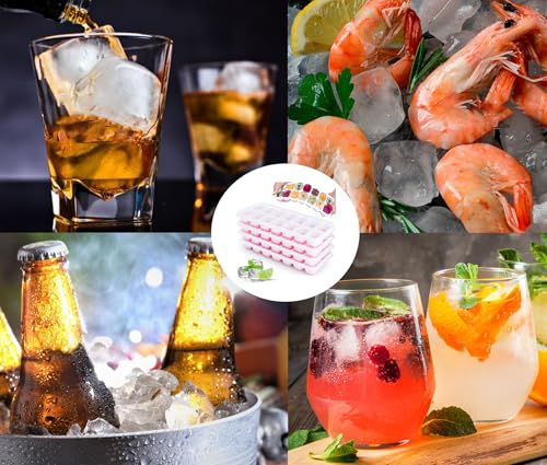 Silicone Ice Cube Tray (4 Count)