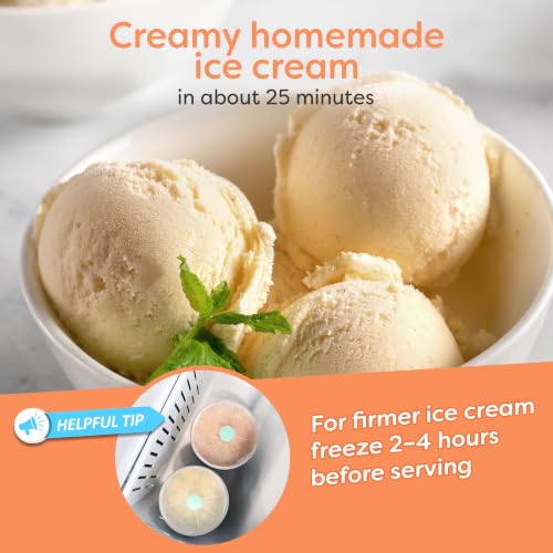 Electric Ice Cream Maker With 6 Qt Capacity
