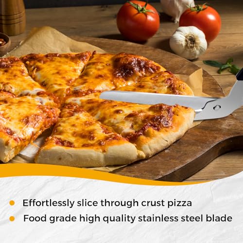 Detachable Pizza Scissors Cutter with Sharp Stainless Steel Blade
