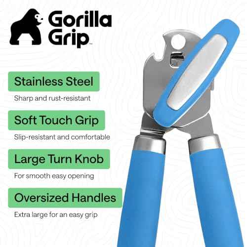 Upgraded Model Stainless Steel Manual Can Opener