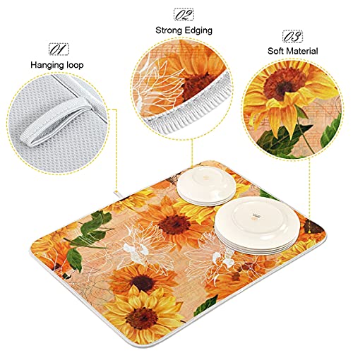 Super Absorbent Dish Drying Mat