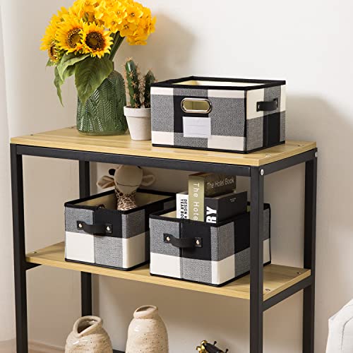 Fodable Storage Bins for Closet [3 (3 Count)