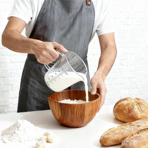Glass Measuring Cups High Borosilicate 500ML 2CUPS [Insulated Handle