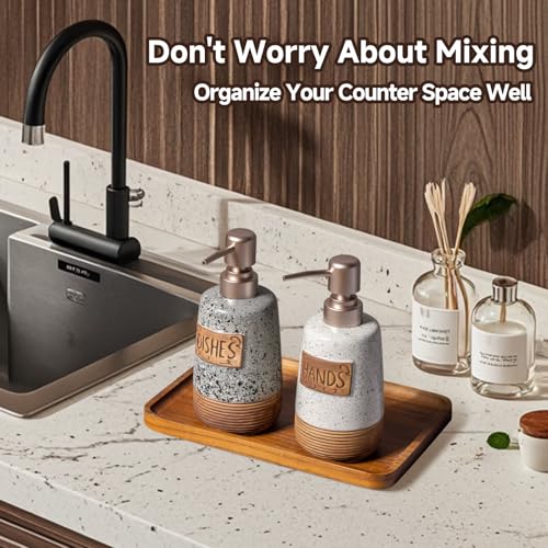 Hand and Dish Soap Dispenser Set (2 Count)