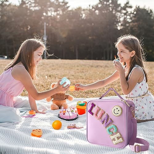 Insulated Lunch Bag With Adjustable Shoulder Strap