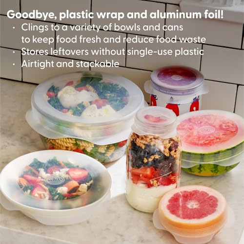 Reusable Silicone Stretch Lid (6 Count)