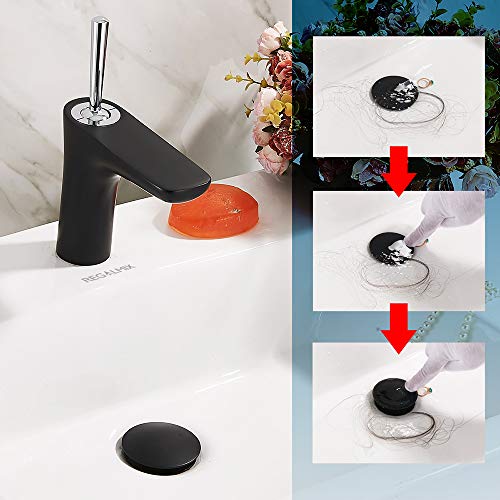 Pop Up Drain Bathroom Faucet Vessel Vanity Sink Drain Stopper