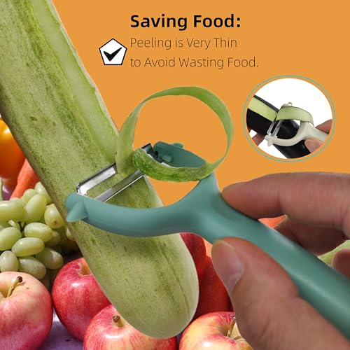 6 Pack Vegetable Peelers for Kitchen (6 Count)