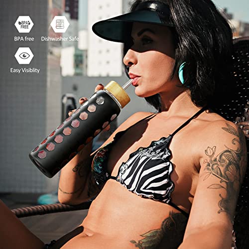 24oz Glass Water Bottle