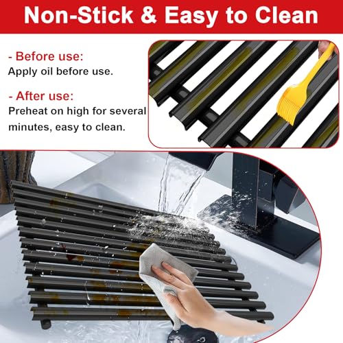 17.4" Grill Grates 7525 for Weber Spirit 300 (2 Count)