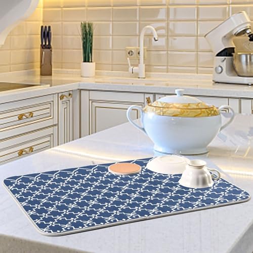 Super Absorbent Dish Drying Mat Microfiber Fast