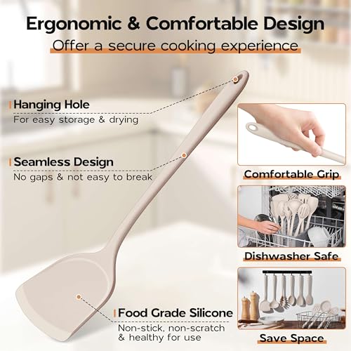 Silicone Cooking Utensils Set (10 Count)
