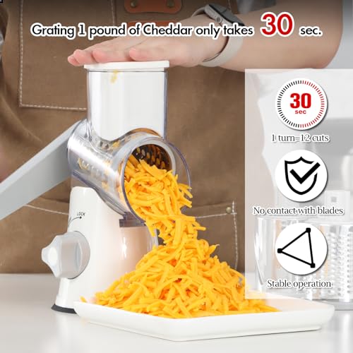 Rotary Cheese Grater Hand Crank