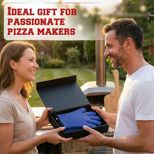 XL Silicone Pizza Oven Gloves Heat Resistant Oven Mitts