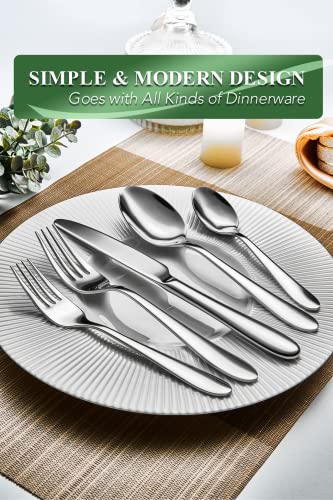 40 Piece Silverware Set for 8 (40 Count)