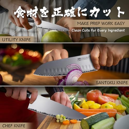 Knife Set 3Pcs Kitchen Knives Set (3 Count)